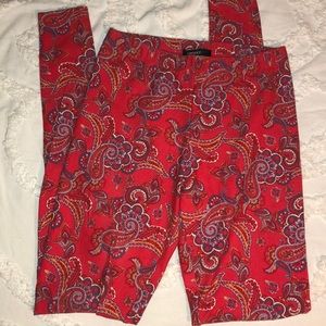 Forever 21 print leggings